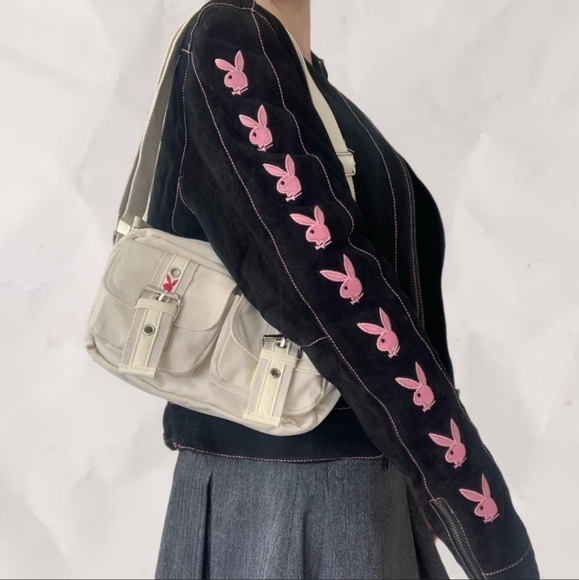 Playboy Suede Leather Jacket XS - Picture 2 of 9